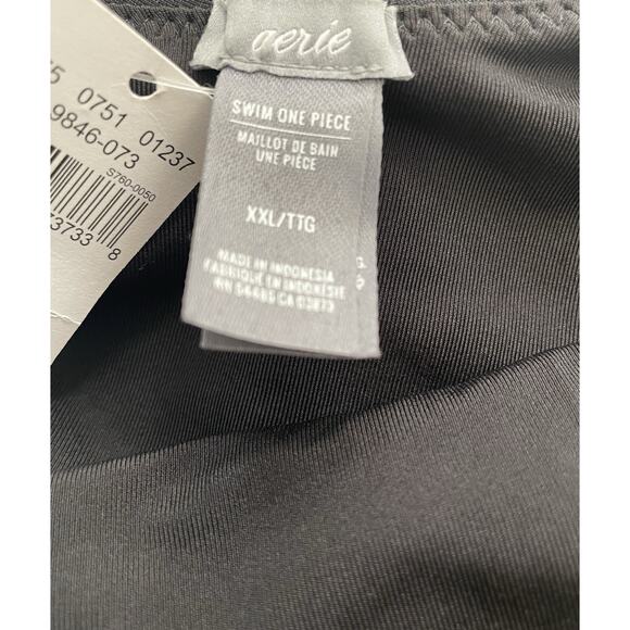 Aerie Swim One Piece High Cut Cheeky Low Back Swimwear - Picture 8 of 8